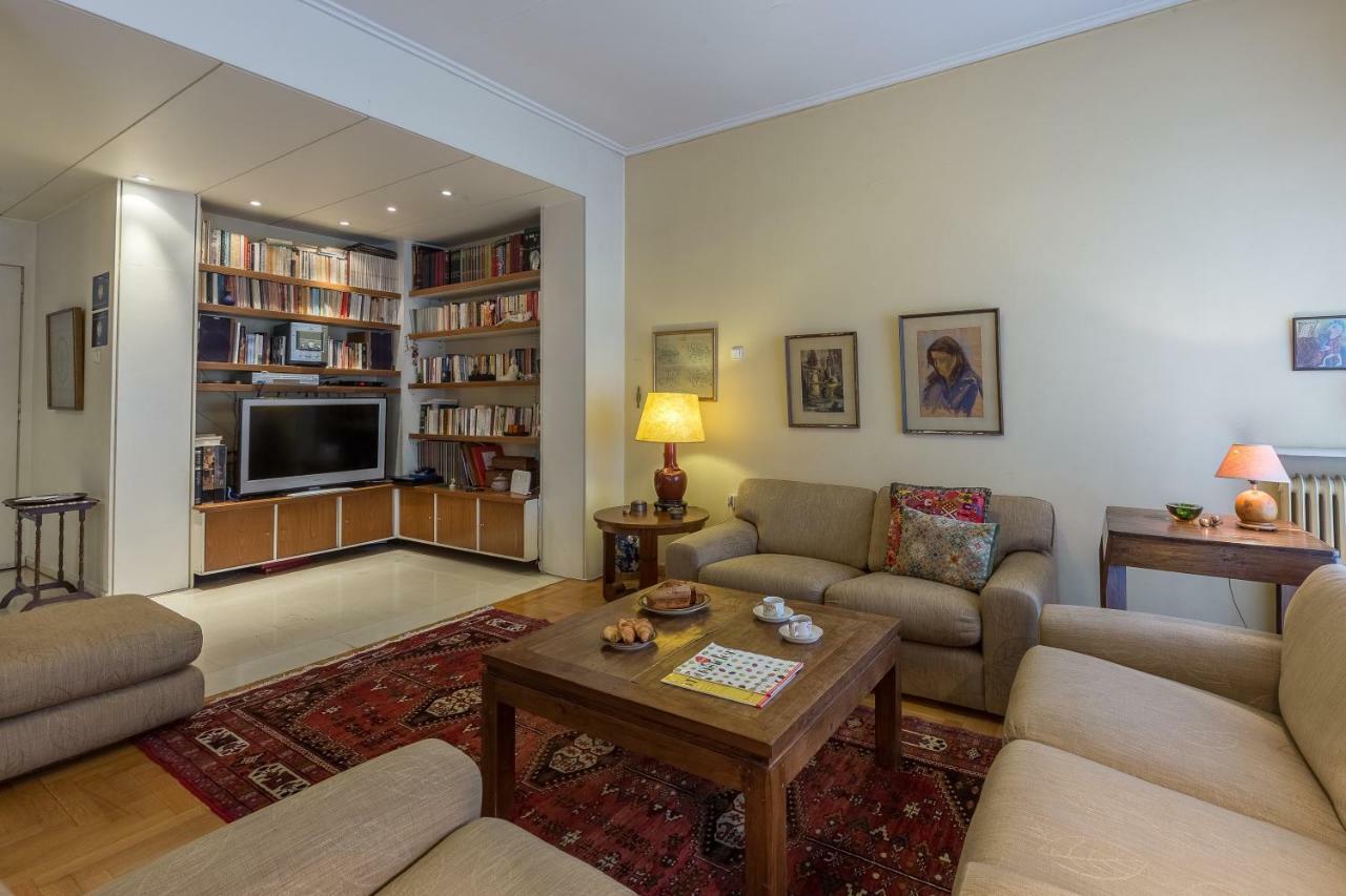 Art Deco Spacious Appartment Close To Centre Афины Экстерьер фото